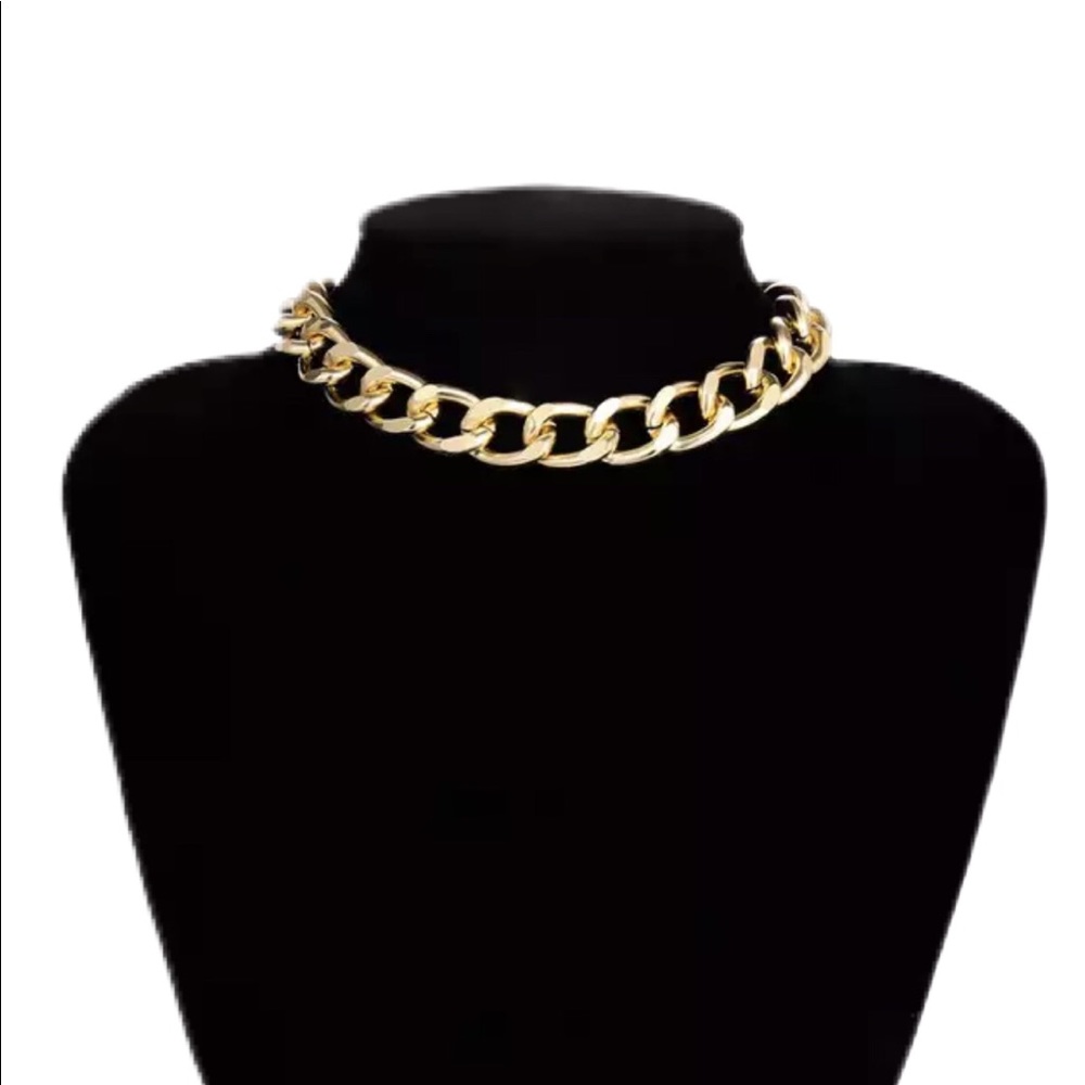 Gold Chain Choker